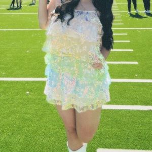 Sparkly Impeccable Pig Dress